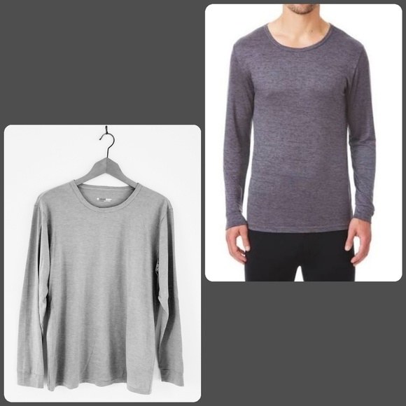 Heat Keep Men's Longsleeve Under Shirt - Picture 1 of 8
